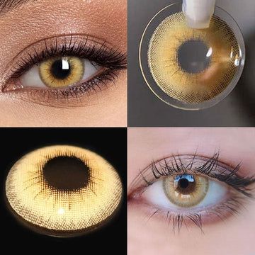 Shop the hottest colored contact lenses from Unibling, made from the highest quality that fits perfectly. Cool Contacts, Brown Contact Lenses, Best Colored Contacts, Colored Eye Contacts, Cosmetic Contact Lenses, Eye Contact Lenses, Eyes Color, Eye Makeup Pictures, Colored Contact Lenses