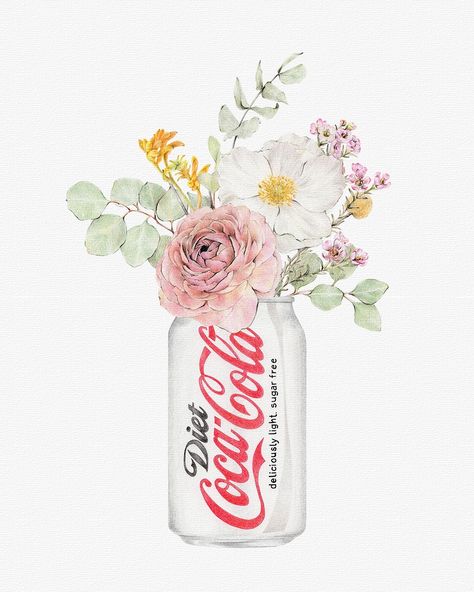 A recent semi commission for a lover of Diet Coke. 🥤 Diet Coke Drawing, Diet Coke Painting, Diet Coke Art, Coke Painting, Basic Painting, Watercolor Painting Techniques, Diet Coke, Iphone Background Wallpaper, Background Wallpaper