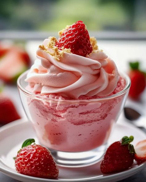 Fluffy Strawberry Mousse 🍓✨ 🍽️ This light and airy strawberry mousse is a refreshing dessert that’s perfect for any occasion! Made with fresh strawberries and creamy ingredients, it’s a sweet and delightful treat that will melt in your mouth. Whether you're hosting a special event or just want a simple, elegant dessert, this mousse is sure to impress. • Ingredients: • 8 oz cream cheese or coconut cream 🧀🥥 - Provides a creamy base for the mousse. • 4 oz yogurt or additional cream cheese/coconu... Cream Cheese Mousse, Cheese Mousse, Strawberry Mousse, Elegant Desserts, Refreshing Desserts, Fresh Strawberries, Melt In Your Mouth, Instagram Food, Fresh Strawberry