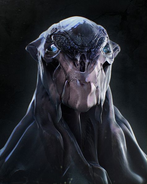 generic alien head by tiger1313.deviantart.com on @deviantART----Zbrush+photoshop Maciej Kuciara, Alien Faces, Space Horror, Extraterrestrial Beings, Monster Head, Alien Species, Alien Head, Alien Character, Alien Concept