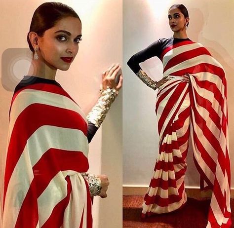 White And Red Saree, Red And White Saree, Saree Jacket Designs, Snsd Fashion, Saree Blouses Online, Pakistani Dresses Casual, Boho Style Outfits, White Saree, Editorial Magazine