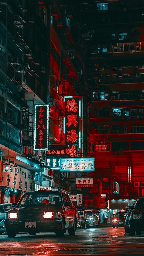 Cyberpunk Chinatown, China Town Photography, Ville Cyberpunk, Perjalanan Kota, Japanese Wallpaper Iphone, Cyberpunk Aesthetic, Cool Backgrounds Wallpapers, Cyberpunk City, Japon Illustration