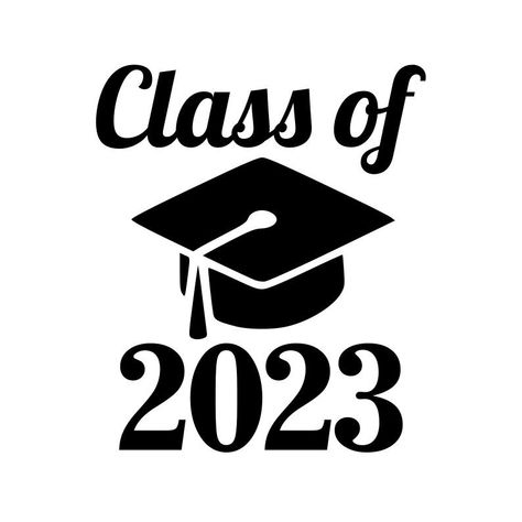 Senior 2023 Svg, Class Of 2023 Svg, Graduation Images, Outdoor Graduation Parties, Senior Graduation Party, Brother Scanncut2, Senior 2022, 2023 Svg, Graduation Crafts