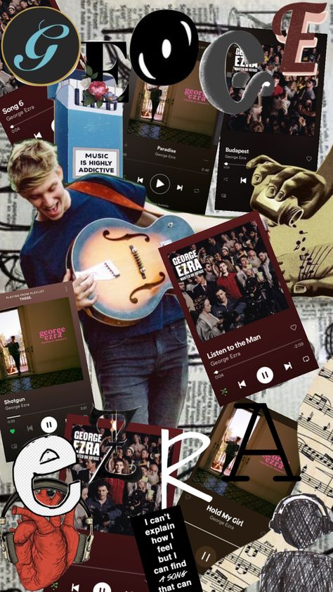 George ezra>>>> 🎧 George Ezra Aesthetic, George Ezra Wallpaper, Concert Journal, Georgie Porgie, Song Posters, George Ezra, G Eazy, Study Inspo, Poster Ideas