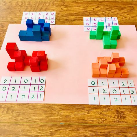 Kindergarten Math Projects, Visual Perception Activities, Montessori Math, Math Activities Preschool, Coding For Kids, Kids Learning Activities, Toddler Learning Activities, Preschool Learning Activities, Preschool Math