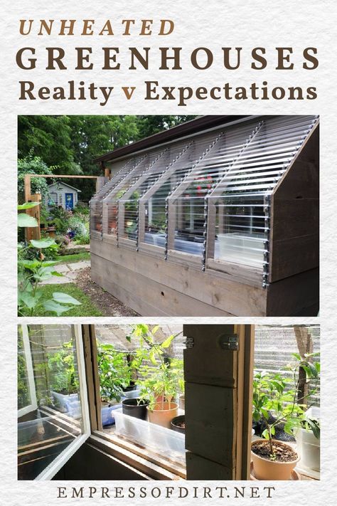 Pergola Turned Greenhouse, Small Greenhouse Vegetable Garden, Diy Shed Greenhouse, Best Greenhouse Design, Small Space Greenhouse, Green House Hang Out, Converting Shed To Greenhouse, Greenhouse For Cold Climates, Turning Shed Into Greenhouse