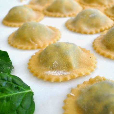 Spinach and Ricotta Filled Ravioli – Honest Cooking Ravioli Recipe Ricotta, Spinach Ricotta Pasta Ravioli, Homemade Spinach Ravioli, Ricotta Ravioli Filling, Spinach Ravioli Recipe, Homemade Raviolis, Homemade Ravioli Filling, Spinach Ricotta Ravioli, Ravioli With Spinach