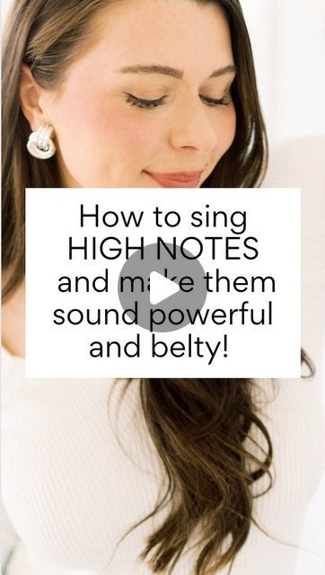 Singing High Notes, Chest Belt, Voice Teacher, Mary Margaret, High Pitch, Mindset Coach, Singing Tips, Mixed Babies, Mindset Coaching