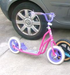 Barbie Scooter, The Fallen Angel, Fallen Angel, Early 2000s, Childhood Memories, Bicycle, Angel, Quick Saves