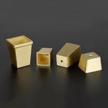 Gold Table Leg Covers Brass Material Square Chair Leg Cups Sofa feet Protector Furniture leg caps|Furniture Legs| - AliExpress Brass Furniture Leg Caps, Brass Furniture Legs, Sofa Feet, Gold Chair, Furniture Leg, Table Leg, Gold Table, Furniture Makeovers, Chair Legs