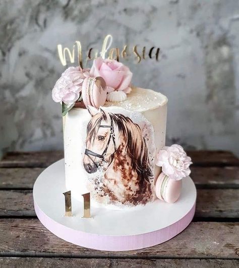 Horse Riding Birthday Cake, Cake With Horses Birthday, Horse Bday Cake, Horse Birthday Party Cake, Easy Horse Cake, Horse Cakes Birthday, Horse Cake Design, Cake Horse Birthday, Cowgirl Cake Ideas