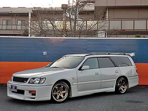 Wagon...FTW! 1997 Nissan Stagea Autech 260RS...Skyline Wagon...'Nuff Said Nissan Stagea 260rs, Nissan Stagea Gtr R34, Nissan Stagea, Super Pictures, Hatchbacks, Nissan Pulsar, Gtr R34, Shooting Brake, Station Wagons