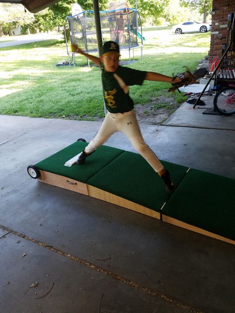 8" Intermediate Portable Pitching Mound! Playable, Portable, Affordable! Pitching Mound, Baseball Invitations, Baseball Tips, Baseball Drills, Pitching Machine, Baseball Pitching, Baseball Training, Youth Baseball, Basketball Uniforms