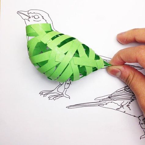 (4) Foto di Diana Beltran Herrera - Diana Beltran Herrera Bird Sculptures, Paper Bird, Paper Art Sculpture, Desain Quilling, 3d Paper Art, Folding Origami, Origami Paper Art, Paper Mache Art, Paper Birds