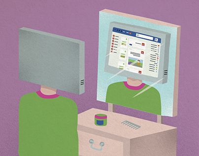 Echo Chamber, New Scientist, Behance Project, Behance Net, Behance Portfolio, New Work, Work On, Illustration Art, Bubbles