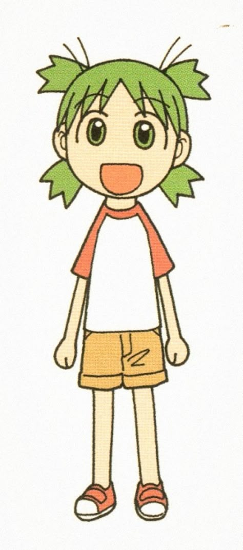 Yotsuba Koiwai Stickers, Yotsuba Drawing, Yotsuba Koiwai Wallpaper, Yotsuba Fanart, Yotsuba Sticker, Yotsuba Pfp, Azumanga Daioh Wallpaper, November Birthday Month, Yotsuba Wallpaper