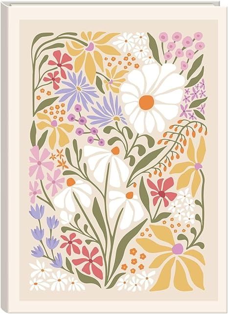 Amazon.com : Lady Jayne Flower Market Undated Hardcover Planner (83290) : Office Products Pastel Flowers Art, Floral Drawing Design, Floral Pattern Illustration, Flowers Doodle, Baby Blue Wallpaper, Patterns Flowers, Spiral Planners, Pottery Painting Designs, Flower Motifs