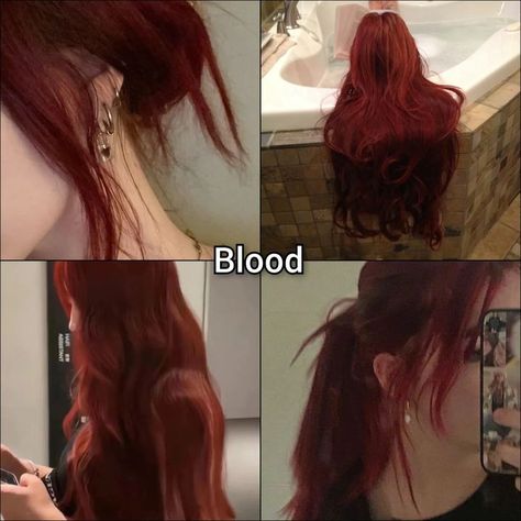 Red Hair Inspo, Cherry Hair, Cute Hair Colors, Dyed Hair Inspiration, Hair Inspiration Short, Pretty Hair Color, Hair Stylies, Dye My Hair, Hair Dye Colors