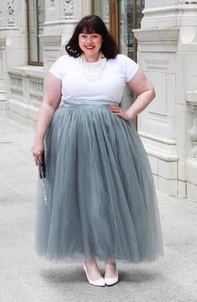 Plus Size Tutu, Wizard Fashion, Long Tutu, Rock Dresses, Look Plus Size, Tulle Tutu Skirt, Fashion Guide, Trendy Plus Size Clothing, Plus Size Fashion For Women