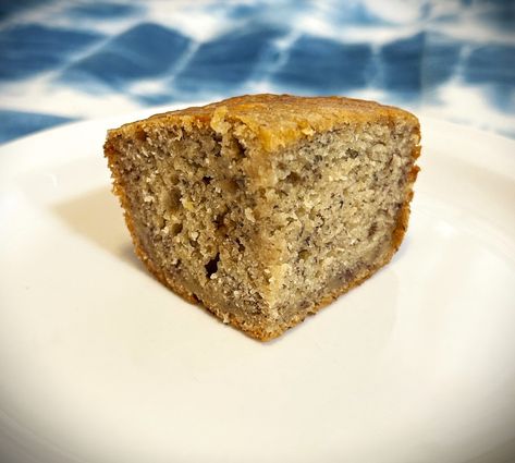 Banana Cake – A small batch | Audrey Can Cook - and so can you Small Banana Cake, Chicken Basque, Three Ingredient Cookies, Call Me Cupcake, Batch Recipes, Pasta With Meat Sauce, Meat Pasta, Sara Lee, Full Fat Yogurt