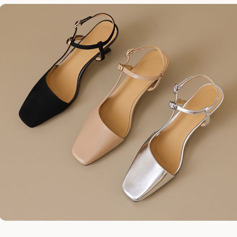 Womens Mules Flats, Chiko Shoes, Latest Fashion Shoes, Shoes Heels Classy, Fashion Shoes Sandals, Slingback Flats, Slingback Shoes, Only Shoes, Slingback Sandal