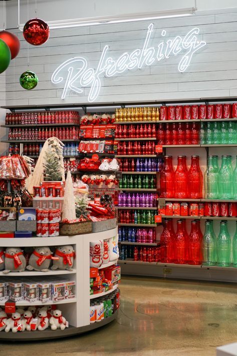 Coca-Cola | Las Vegas Coca Cola Store, Vegas Strip, Las Vegas Strip, Environmental Design, Brand Strategy, Retail Store, Coca Cola, Las Vegas, Farmhouse