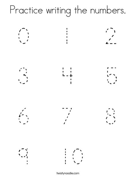 Practice writing the numbers Coloring Page - Twisty Noodle Pre Schooler Activities Ideas Fall, Number Writing Practice Preschool, Autumn Counting, Writing Practice Preschool, Preschool Activity Sheets, Number Writing Practice, Pre Writing Practice, Dussehra Greetings, Summer Packet