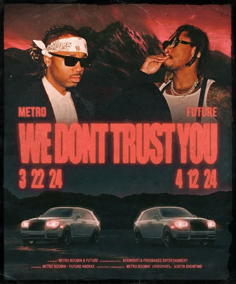 #Everyday 2378 WE DON’T TRUST YOU • @metroboomin @future . . . Jleo the goat . . . #wedonttrustyou #wdty #future #metroboomin #boominati #freebandz Red Widgets, Future Album, Future Rapper, Kung Fu Kenny, Scrapbook Inspo, Rap Album Covers, Future Poster, Metro Boomin, Cover Music