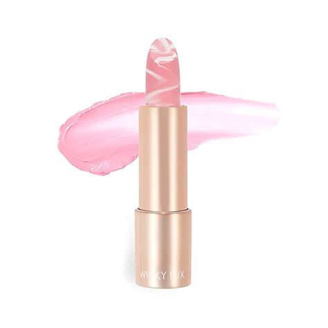 Amazon.com : Winky Lux Marbleous Balm | Hybrid- Tinted Lipstick & Hydrating Lip Balm | Contains Ceramides for Lip Plumping & Coconut Oil for Lip Moisturizing (3.1g/.11oz.) (Dreamy) : Beauty & Personal Care Tinted Lipstick, Coconut Oil For Lips, Winky Lux, Lip Plumping, Hydrating Lip Balm, Dream Dream, Water Printing, Tinted Lip Balm, Lip Plumper