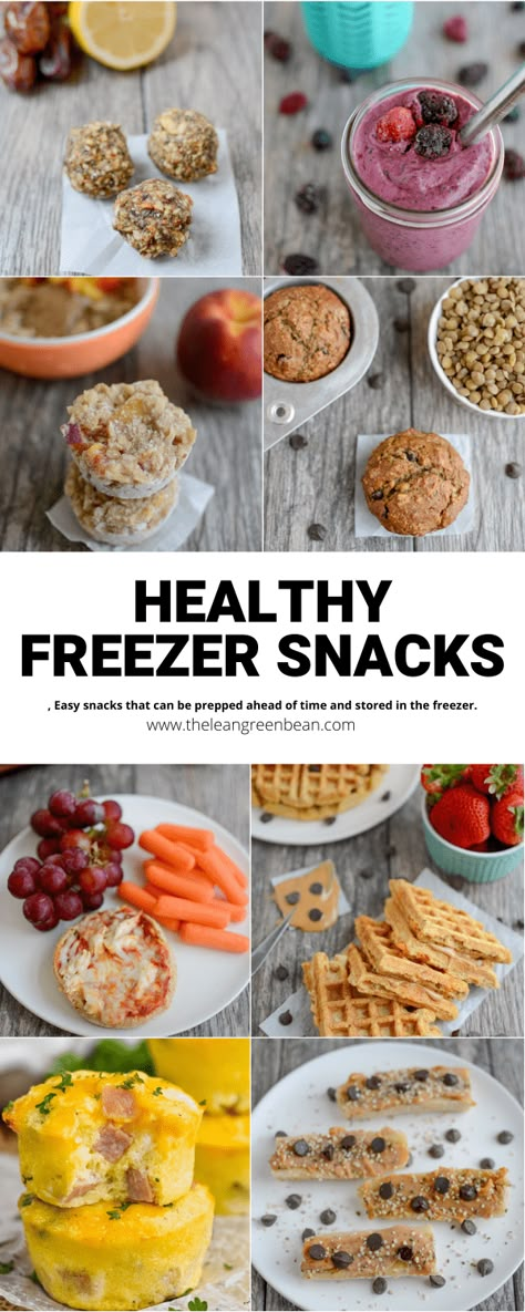 Healthy Freezer Snacks, Smoothie Bites, Freezer Snacks, Healthy Lunchbox Snacks, Frozen Lunches, Pregnancy Snacks, Healthy Snacks To Make, Healthy Homemade Snacks, Yogurt Pops