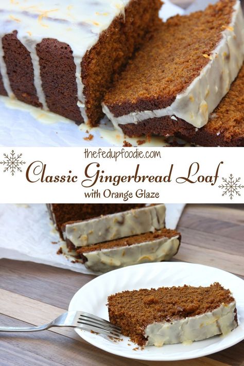 Easy Gingerbread Loaf Quick Bread, Ginger Loaf Cake Recipe, Holiday Loaf Bread Recipes, Gingerbread Bread Loaf, Gingerbread Loaf Recipe Moist, Moist Gingerbread Loaf, Ginger Bread Loaf Recipes, Ginger Loaf Recipe, Starbucks Gingerbread Loaf Recipe