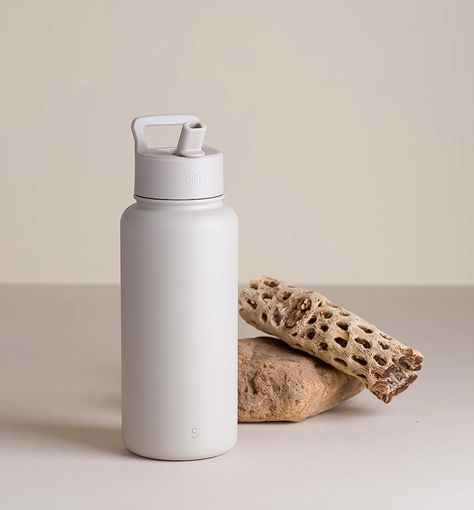 Modern Water Bottle, White Water Bottle, Mineral Water Bottle, Flask Water Bottle, Metal Water Bottle, Stainless Steel Thermos, Bottle With Straw, Carbonated Drinks, Sports Gym