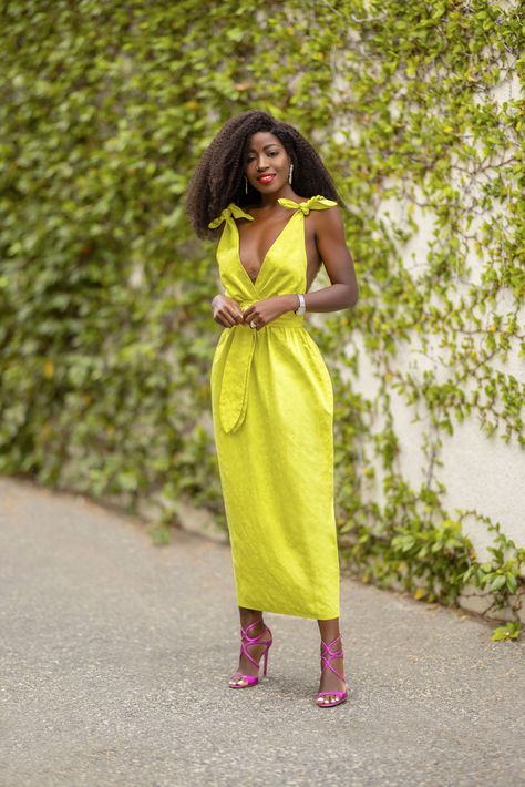 Yellow Cocoon Midi Dress – StylePantry Wedding Attire Guest Summer, Summer Cocktail Attire, Date Night Style, Style Pantry, Wedding Guest Attire, Yellow Midi Dress, Night Style, My Yellow, Guest Attire