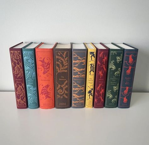 Clothbound Books, Rebound Books, Penguin Clothbound, The Aeneid, Penguin Clothbound Classics, Paradise Lost, Book Challenge, Penguin Classics, Cool Books