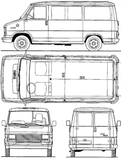 Paper Model Car, Ram Van, Fiat Chrysler Automobiles, Military Artwork, Fiat Ducato, Cool Vans, Car Sketch, Art Cars, Car Drawings