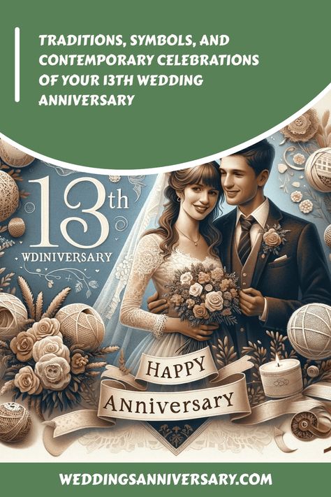 Embark on a journey through the lace and textiles that symbolize the intricate beauty of 13 years together. From traditional gifts to modern twists, discover how to celebrate your 13th anniversary in style. #13thAnniversary #LaceAnniversary #ModernLove #AnniversaryIdeas #CelebrateLove Wedding Anniversary Traditions, 13 Anniversary, Anniversary Traditions, Anniversary Diy, 13th Anniversary, Joyous Celebration, Modern Love, Stand Tall, Say Hello