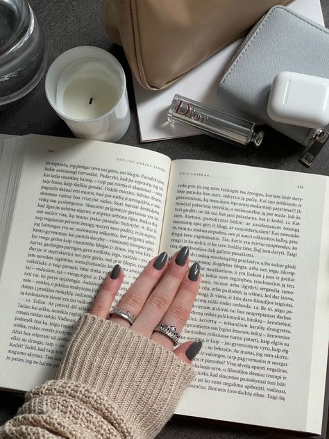 Books | Reading | Gel nails | Nail art inspiration | Dior Nails And Book Aesthetic, Gel Nails Nail Art, Nail Photos, Instagram Nails, Nail Art Inspiration, Books Reading, Nails Nail, Reading List, Book Aesthetic