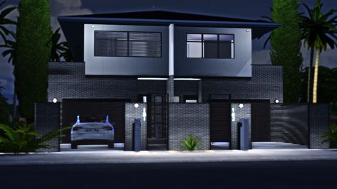 Realistic Sims, Sims 4 Content, Sims 4 Beds, The Sims 4 Lots, Sims 4 Male Clothes, Luxury Townhouse, Sims 4 Black Hair, Sims 4 House Building, Free Sims 4