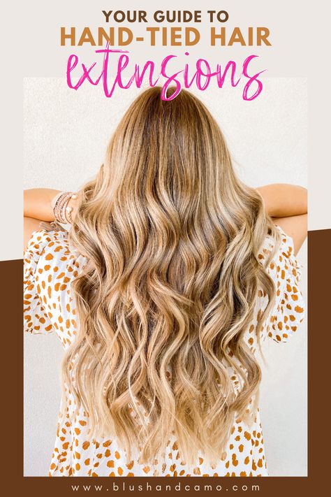 Hand Tied Hair Extensions, Hand Tied Extensions, Hair Extension Care, Blonde With Blue Eyes, Hair Extensions Before And After, Long Extensions, Long Hair Tips, Easy Hairstyles For School, Long Hair Extensions