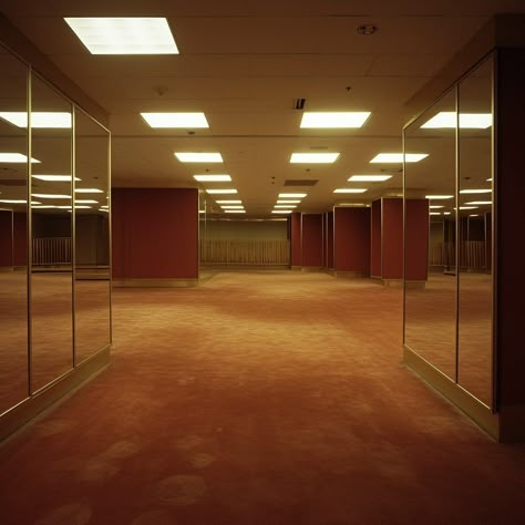 All Posts • Instagram Liminal Space Background, Liminal Space Mall, Room Of Mirrors, Mirror Architecture, Liminal Places, Back Rooms, The Backrooms, Dream Core, Nostalgic Images