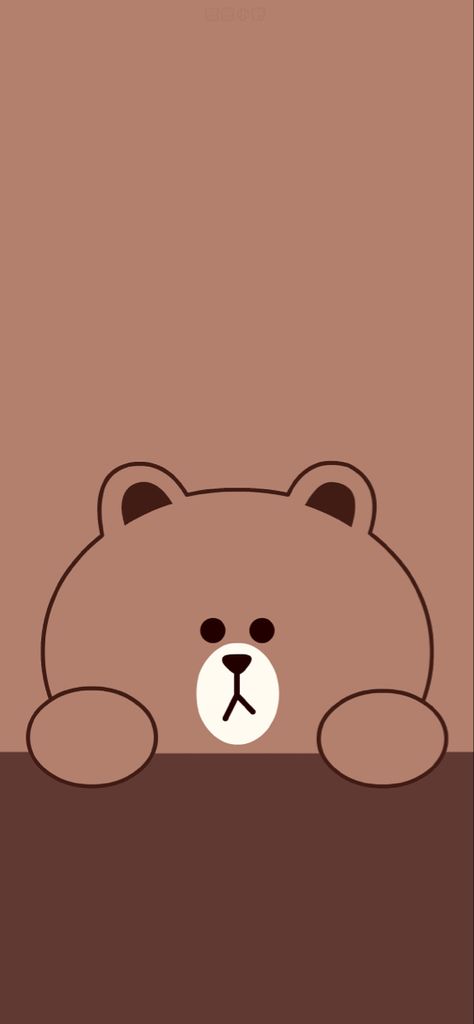 Kawaii Wallpaper Bear, Brown Bear Aesthetic Wallpaper, Brown Bear Wallpaper, Line Brown Bear, 4k Wallpaper Android, Cute Iphone Wallpaper Tumblr, Blue Butterfly Wallpaper, Teddy Bear Wallpaper, Iphone Dynamic Wallpaper