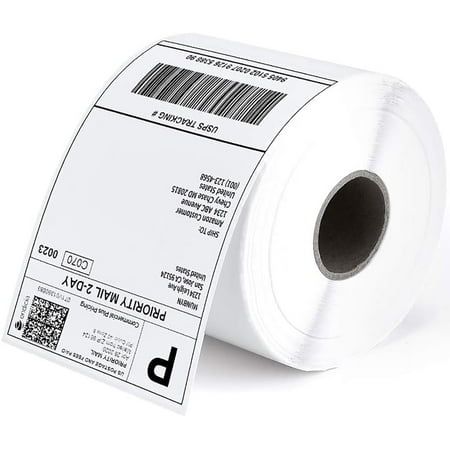 Our Direct Thermal labels are made from a non-topcoated direct thermal label stock. The adhesive is a strong general purpose adhesive that will stay securely on your packages. Our Labels are a great economical choice for shipping labels compared to many of the over priced options on the market! If you have any additional question contact us and as always check our store for great deals on bulk orders!! Thank you for considering NefLaca for your labeling needs. *These Labels do not work in Dymo P Credit Card Machine, Card Machine, Sticker Printer, Thermal Label Printer, Thermal Labels, Energy Conservation, Shipping Label, Shipping Labels, Thermal Printer