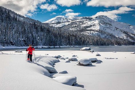 Tahoe Snow, Tahoe Winter, Donner Party, Donner Lake, Martis Camp, Camp Lake, Snowshoes, Travel Winter, Pacific Crest Trail