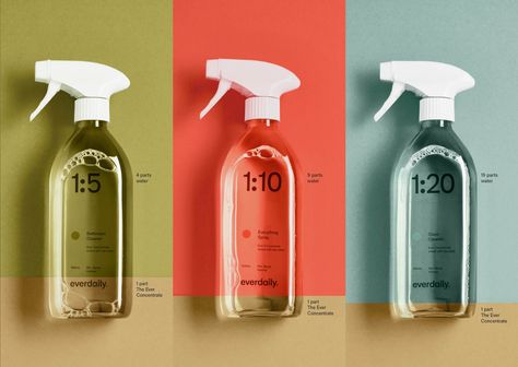 Cleaning Cupboard, Daily Chores, Free Mirror, Packing Design, Branding Packaging, Design System, Packaging Design Inspiration, Plastic Waste, Room Spray