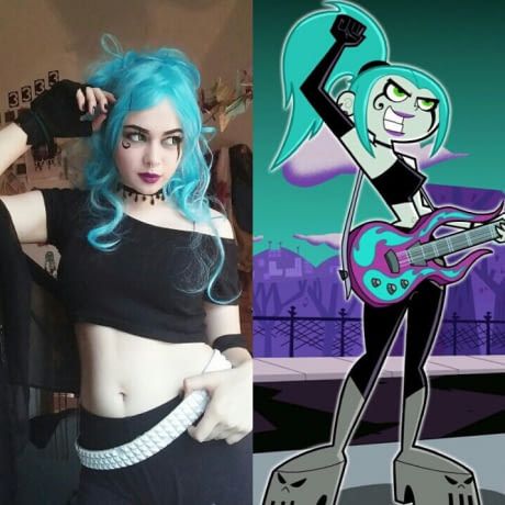 Ember McLain Cosplay Danny Phantom Cosplay, Ember Mclain, Baby Cosplay, Closet Cosplay, Cartoon Cosplay, Epic Cosplay, Cosplay Tutorial, Marvel Cosplay, Danny Phantom