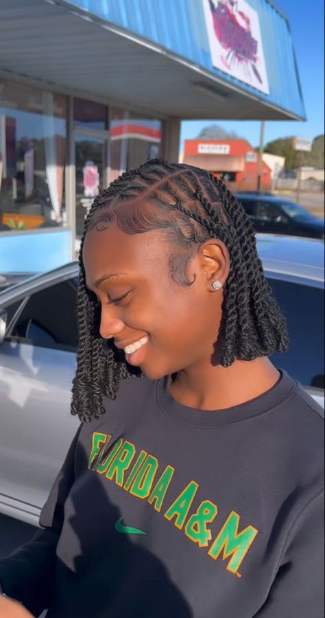 Graduation Dreadlocks Hairstyles, Invisible Locs On Natural Hair, Graduation Braids Hairstyles, Natural Hairstyles For Graduation, Invisible Locks, Invisible Locs, Twists Hairstyles, Natural Braided Hairstyles, Short Locs Hairstyles