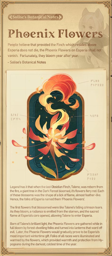 Fire Tree, Flower Fanart, Fantasy Flowers Drawing, Flower Fire, Flowers Fantasy Art, Fire Shape, Phoenix Character, Flower Creature, Fire Character