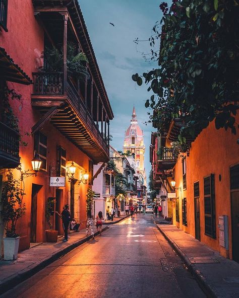 Calles que parecen pinturas en la Ciudad Amurallada, Cartagena 🇨🇴#YoTeAmoColombia . . . . . . . #colombia #visitcolombia #visitsouthamerica… Colombia Travel, Island Tour, Beautiful Places To Travel, Travel Aesthetic, Travel Experience, Adventure Time, Travel Dreams, South America, Places To Travel