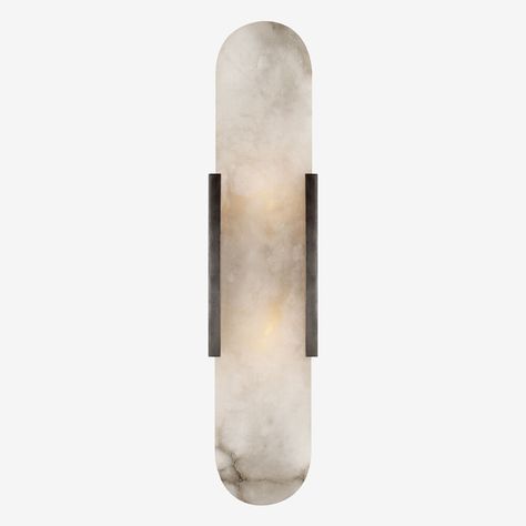 MELANGE ELONGATED SCONCE Luxury Wall Sconces, Kelly Wearstler, Modern Light Fixtures, Wall Fixtures, Unique Pendant, Lighting Collections, Lamp Design, Candle Sconces, Polished Nickel