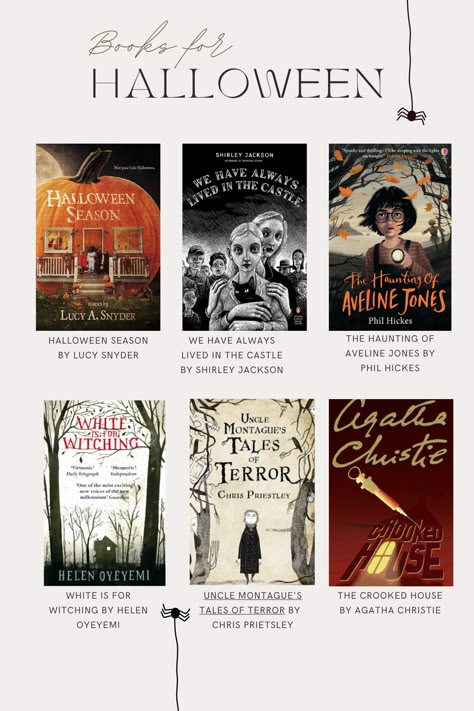 Spooky Fall Books To Read, Books To Read During Halloween, Best Halloween Books For Adults, Halloween Book List, Books To Read For Halloween, Summerween Books, Spooky Season Ideas, Halloween Reading List, Spooky Books To Read In October